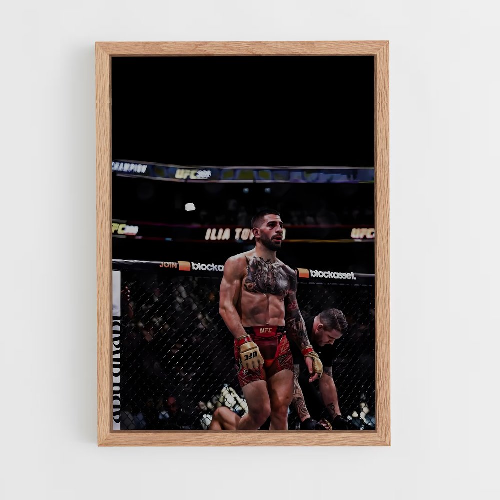 Poster Ilia l'Inébranlable – affiche MMA (vue 4)